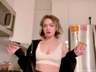 Mean Step Sis Makes Fun Of You While Making A Snack Pov Humiliation Denial Loser Porn Femdom Brat 1080p-4