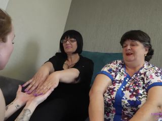 Part 1 Licking Girls Feet - ANGELA, HELEN and SALMA - Tell us how much you love us-5