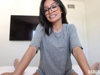 Jade Kimiko - Step Dad, Teen, Tit Play, Natural Tits, Asian (4K UHD)-5