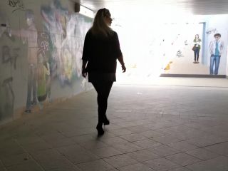 M@nyV1ds - Sandybigboobs - Ouvert-Nylon-Fick in Public-0