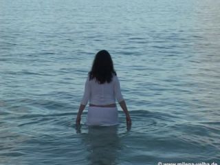 femdom hotwife cuckold Milena Velba – Beach, solo female on solo female-1
