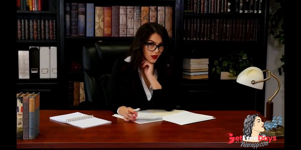 [GetFreeDays.com] Secretary in sexy clothing and sexy lingerie does a striptease for you and masturbates Sex Leak February 2023