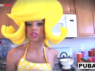 [GetFreeDays.com] Surreal Kitchen dress up with Abigail and her giant cucumber Adult Film May 2023-0