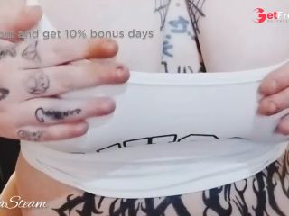 [GetFreeDays.com] Tattooed girl plays with her tits Porn Clip March 2023-7