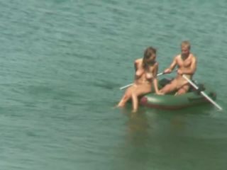 Gorgeous nudist girl falls off a boat-3