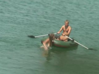 Gorgeous nudist girl falls off a boat-4