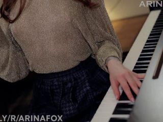 Girl Pianist In Torn Tights Plays The Theme From Interstellar 1080p-4