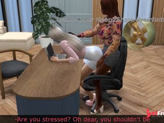 [GetFreeDays.com] Lesbian boss seduces her employee and fucks her hard on the desk Adult Film January 2023-1