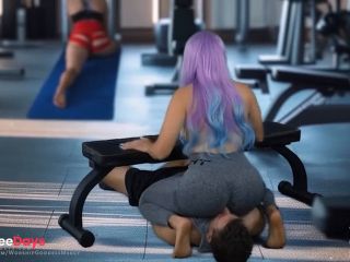 [GetFreeDays.com] Gym Baddie Dominates Him And Stretches His Ass With Her Strapon Sex Stream June 2023-2