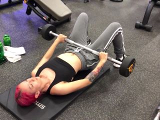 M@nyV1ds - AriaBaker - Workout at the Gym-0