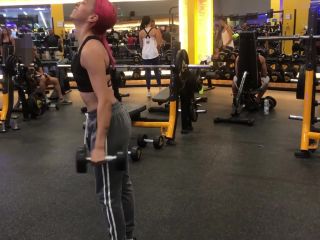 M@nyV1ds - AriaBaker - Workout at the Gym-7