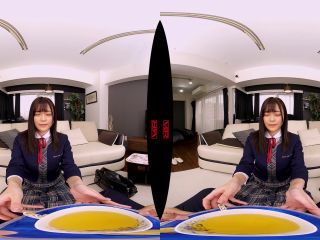 (VR) VRVR-102 HQ超高画質！「先生って、ホントに変態さんですわね…」インテリ生徒が僕を丁寧淫語でオナニーサポート！黒パンスト穿いた美脚で足コキ/尻コキ/濃厚フェラ/素股/相互オナニー！自ら愛液まみれの優秀マ○コに騎乗位挿入すると敏感すぎて何度も痙攣絶頂！奏音かのん!!!-0