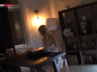 [GetFreeDays.com] Hot Sexy All Natural Big Tits Blonde Wife No Panties in the Bathroom and Living Room getting Bored Sex Clip May 2023-5