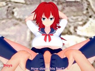 [GetFreeDays.com] Rias Gremory from Highschool DxD Gives You A Footjob Hentai POV Adult Film June 2023-2