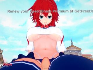 [GetFreeDays.com] Rias Gremory from Highschool DxD Gives You A Footjob Hentai POV Adult Film June 2023-8