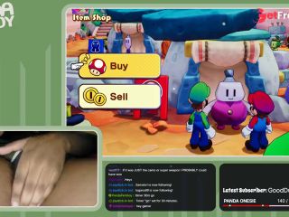 [GetFreeDays.com] PandaFemboy Plays Mario and Luigi Brothership Part 5 Adult Video May 2023-2