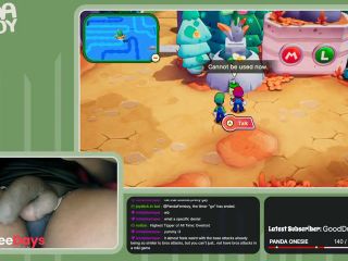 [GetFreeDays.com] PandaFemboy Plays Mario and Luigi Brothership Part 5 Adult Video May 2023-9