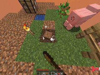 [GetFreeDays.com] Minecraft - Map One Block SkyBlock Survival  Gameplay No Commentary  Ep 1 Sex Video May 2023-5