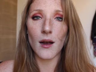xxx video clip 20 macro fetish LittleRedheadLisa – Retainer Fetish Humiliation JOI, face joi on femdom porn-8