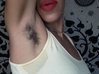 video 48 Jerk to my sweathy hairy pits | armpits | femdom porn long hair fetish porn-7