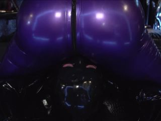 Kates Palace - Rubber Chastity Orgasm Part 1-2 - chastity on fetish porn-3