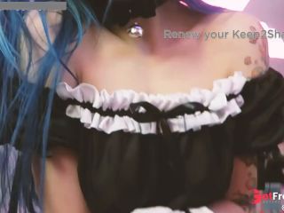 [GetFreeDays.com] MoxxiBunni Maid Cosplay Glass Toy Seductive ShowOff Cum Sex Clip October 2022-1