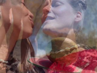 [GetFreeDays.com] Watermelon Threesome With Evie In The Lady Layer lesbian porn art-0