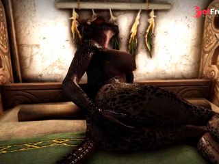 [GetFreeDays.com] Female mage Argonian cant stop masturbating with a magic dildo. Adult Leak April 2023-5