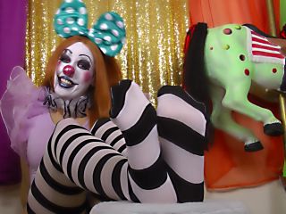 adult clip 40 mlp femdom Kitzi Klown - Foot Freaks Love Clown Feet, femdom on fetish porn-0