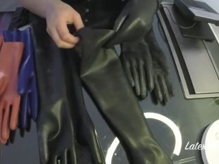 adult video clip 16 eva angelina femdom solo female | Rubber gloves black, gay armpit fetish on black porn | gloves porn-2