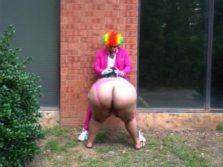 GIbbyTheClown - BBW Fucks Clown For Free In Atlanta - BBW-5