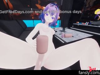 [GetFreeDays.com] VRChat - Futa Adventure Naughty Playtime With Her Girl-Dick Part 2 Sex Film July 2023-6