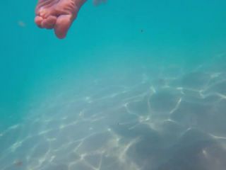 Underwater spying on young mermaid-6