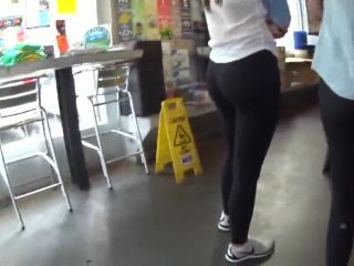 Candid teen amazing ass and legs in store-8