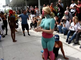 Bodypainting at the Whitney Museum - 2-7