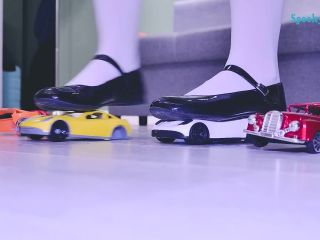 online xxx clip 49 SpookyBoogie – Alice Crashes Cars in Mary Jane Flats, giant femdom on femdom porn -2