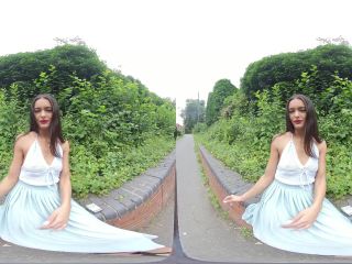 online adult clip 26 [VRSmokers] Kim Model – Knitted Top; Beautiful Babe Solo (Oculus Go) - long hair - smoking brat fetish-9