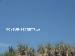 Beach voyeur secretly examines three girls-0