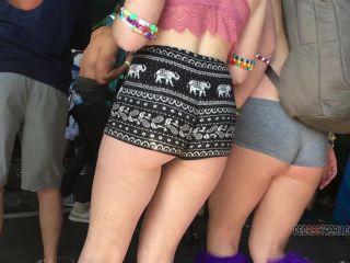 CandidCreeps 566 Edc Major Jiggle Redhead Shorts-5