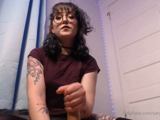 Saradoesscience – I Lost a Bet to My Boyfriend and He Said I Have to Jerk Him Off for My Punishment.-3