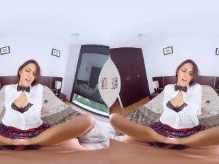 Carolina Abril - Stepsis cheating while on phone with BF GearVR-3