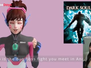 [GetFreeDays.com] Nerf this Overwatch DVA torments cock with her feet  Hentai Porn Clip May 2023-3