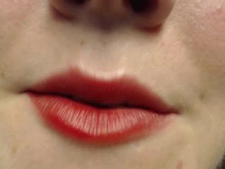 online xxx clip 40 Bright red findom mouth | teeth | femdom porn throat fetish-0