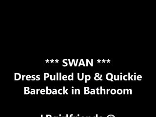 free porn clip 23 Swan - Dress Up Bareback Quickie, stethoscope fetish on cumshot -5
