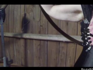 Cow – Hooded Tit Torture BDSM-7