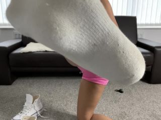 free adult video 38 Asianfantasyy91 - Sweaty Socks Worship - Asian Feet - asian goddess - fetish porn asian cuties-3