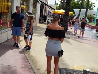 Candid vor thick unreal teen tight skirt crop top-5