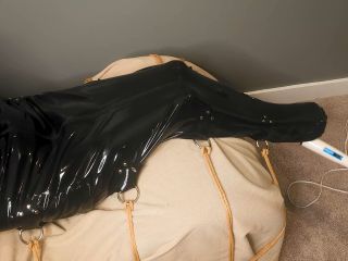 Breath Play & Trampling In A Latex Cocoon  Tiny Slut Is Restrained & Ma-3