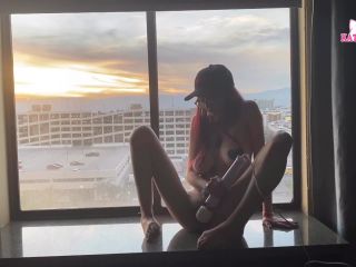 free adult video 11 blonde summer porn KatSaysMeow – Masturbating in Front of Hotel Window, katsaysmeow on amateur porn-8