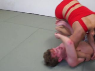 Mixed Wrestling Zone   Dolly Vs  Akos   Alpha Muscles-6